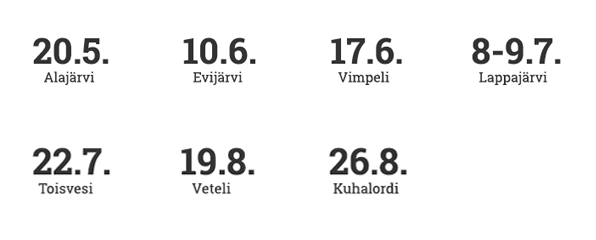 Pohjanmaa CUP 2023 kilpailut