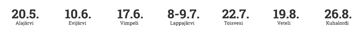 Pohjanmaa CUP 2023 kilpailut